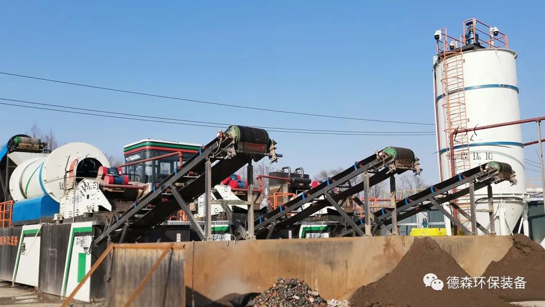 2022年 杭钢地块修复现场 快盈VIII土壤淋洗修复设备 2022年 杭钢地块修复现场 快盈VIII土壤淋洗修复设备