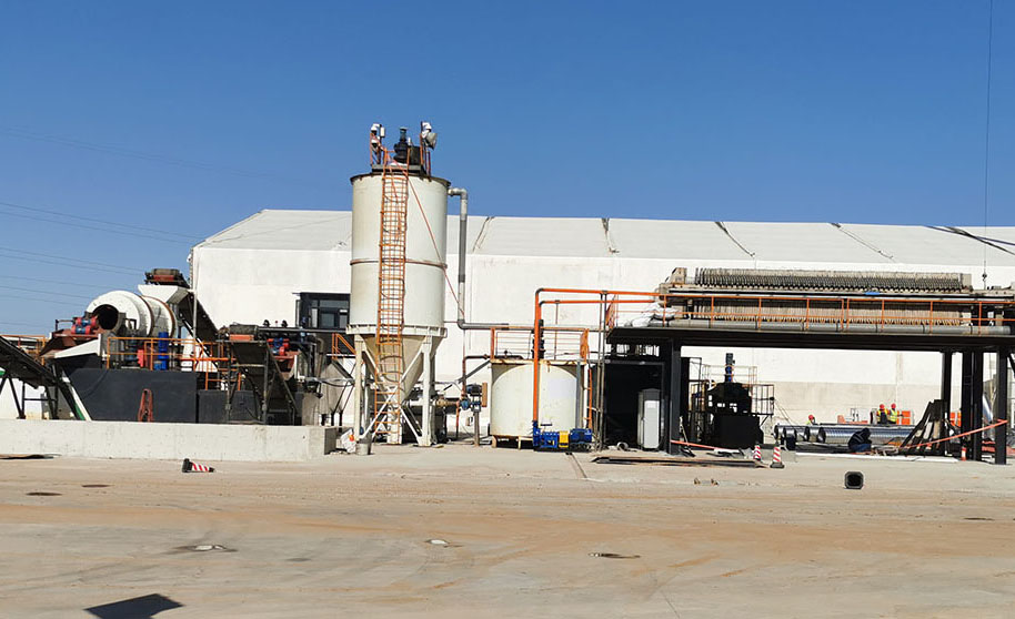 济南某钢铁厂污染土壤淋洗项目